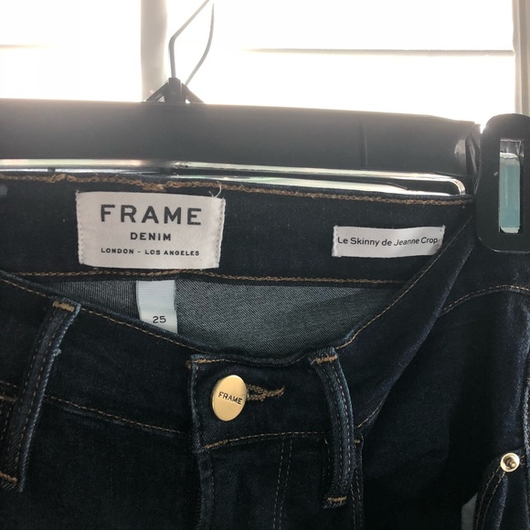 Frame Denim Le Skinny de Jeanne Crop - Picture 4 of 4